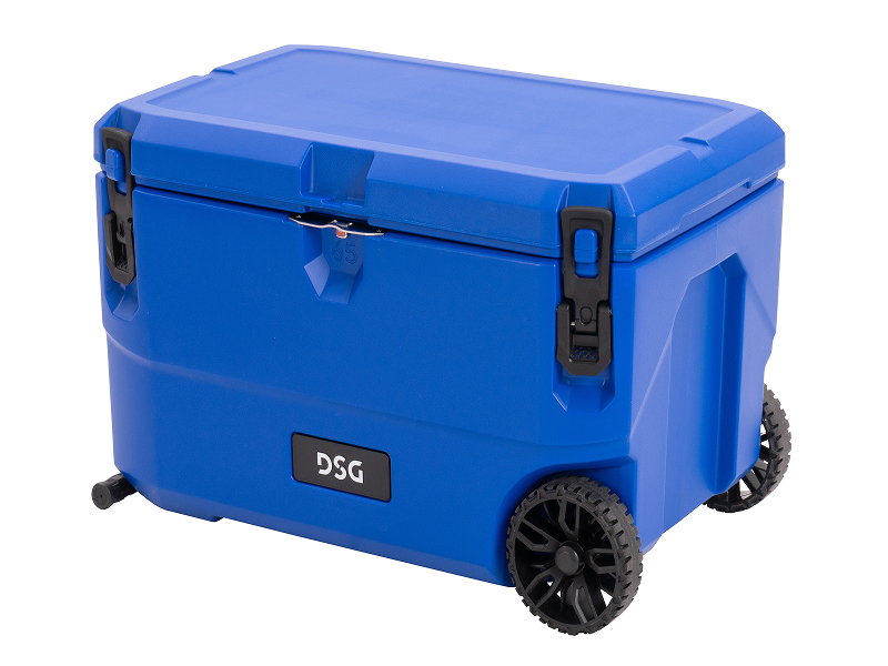きの子 ブルーXL DSG Victory 65 Quart Hard Cooler with Wheels | Dick's Sporting Goods