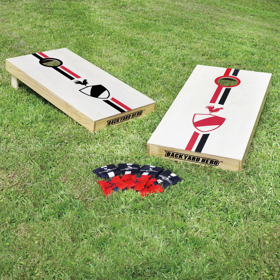 Clemson Tigers Cornhole Bean Bag Toss Game – Tailgate Set With 8 Bags – ACA Quality