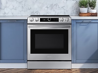 Samsung NE63T8711SS 6.3 Cu. Ft. Stainless Slide-In Electric Range 