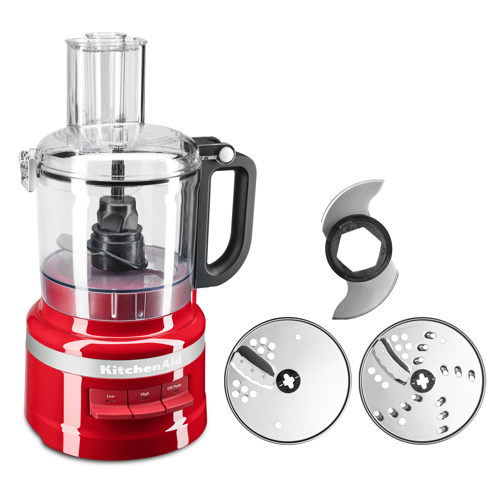 KitchenAid KFP0718ER 7-Cup Food Processor - Empire Red for sale online