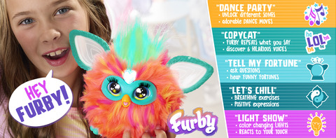 FURREAL FRIENDS Furby Coral koralle