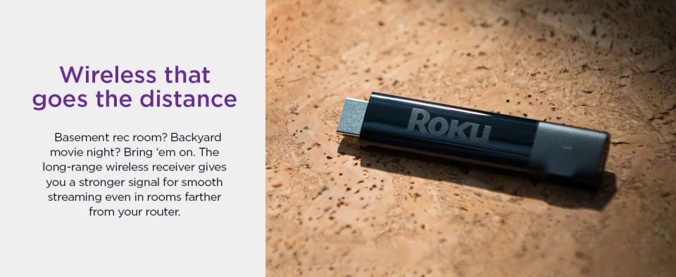 Roku Streaming Stick 4K | Portable Roku Streaming Device 4k Hdr Dolby Vision With Roku Voice Remote And Tv Controls