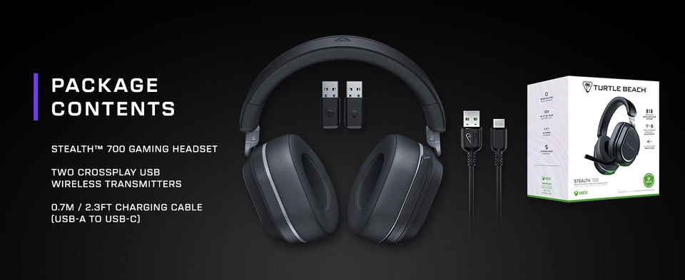 Turtle Beach Stealth™ 700 Headset (Gen 3) - Xbox - Black Turtle Beach Stealth™ 700 Headset (Gen 3) - Xbox - Black