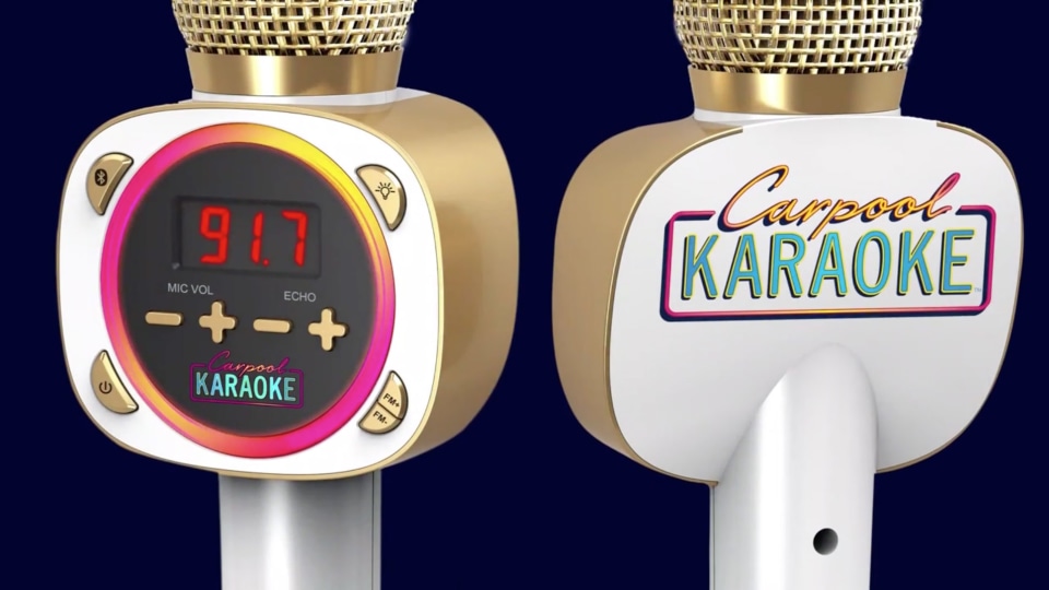 Singing Machine Carpool Karaoke, The Mic