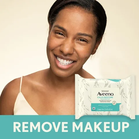 Aveeno Calm + Restore Makeup Removing Wipes