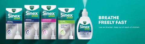 Vicks Sinex SEVERE Nasal Spray, Original Ultra Fine Mist