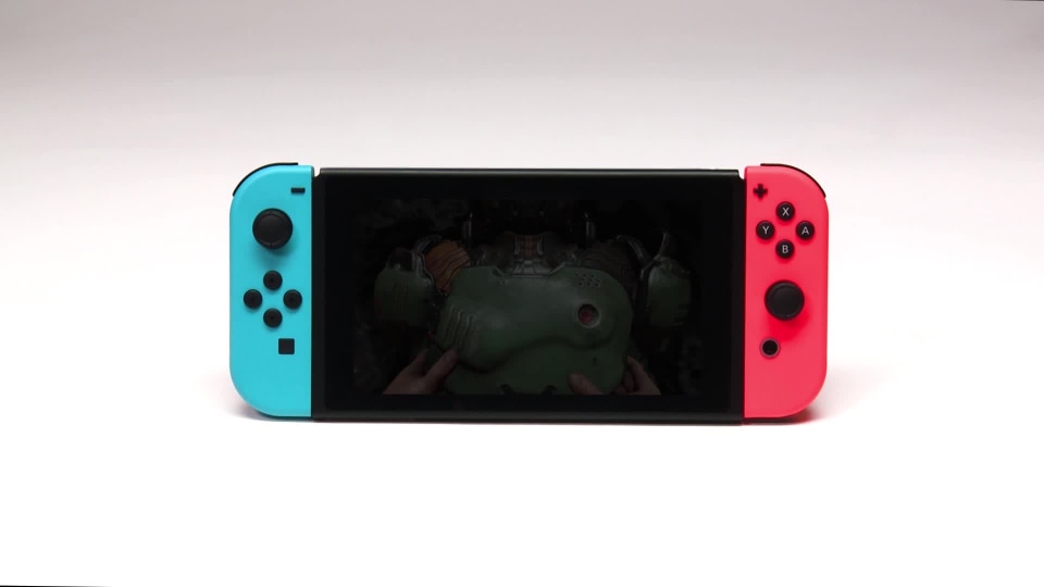 thumbnail video image 2 of Pre-Owned DOOM (Nintendo Switch), 2 of 2