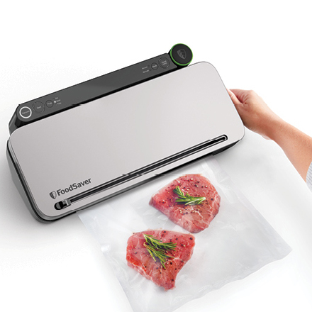 Foodsaver Multi-Use Food Preservation System With Built-In Handheld Sealer,  Silver & Reviews