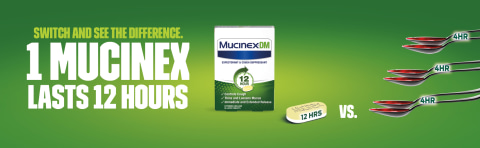 Mucinex DM 12 Hour Extended Release Bi-Layer Tablets
