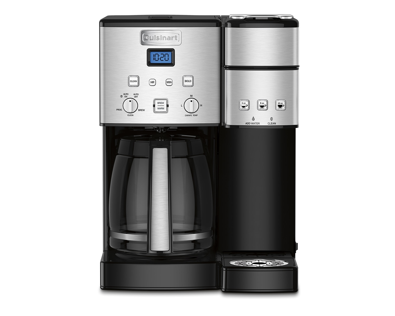 Cuisinart 12 Cup Stainless Steel Residential Drip Coffee Maker In The Coffee Makers Department At Lowes Com