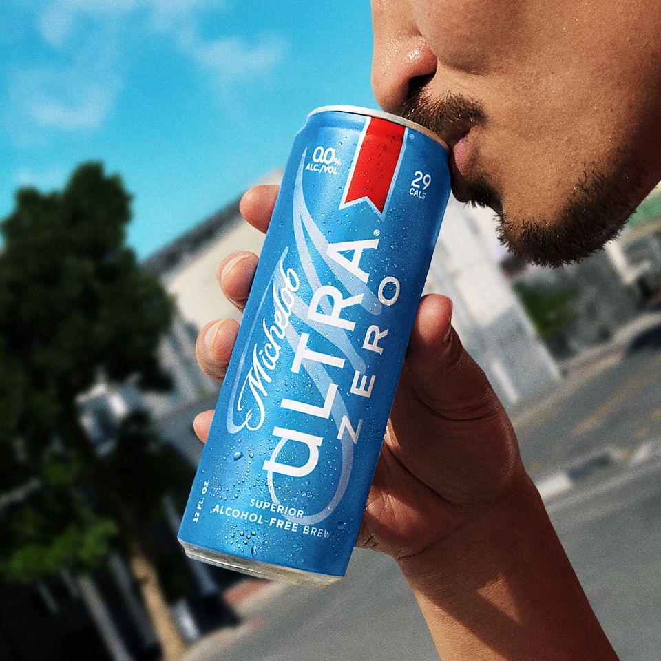 Michelob Ultra Zero Non Alcoholic American Lager 12pk can 12oz