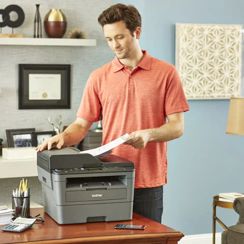 DCP-L2550DW Wireless Monochrome Laser Multi-Function Printer | Brother