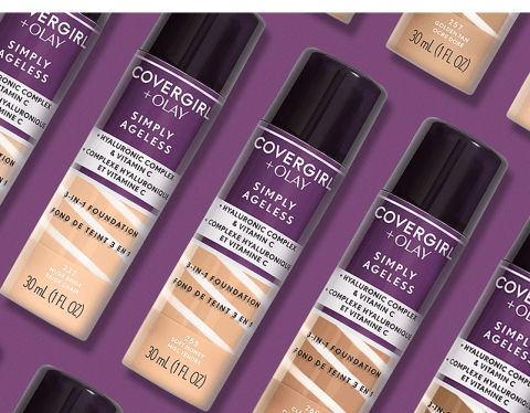 Give your skin that youthful glow with Covergirl & Olay Simply Ageless 3-in-1 Liquid Foundation.