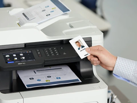 Brother MFC-L8900CDW Color Laser All-in-One Printer - Print, Scan, Copy, Fax, Auto Duplex, 5" Touchscreen, Wireless (Bundle With Cable)