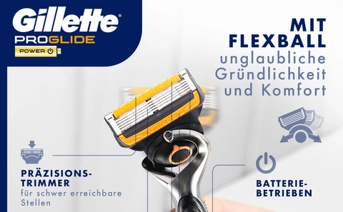Fusion Pro Glide Flexball Rasierer Power ONE SIZE | MANOR