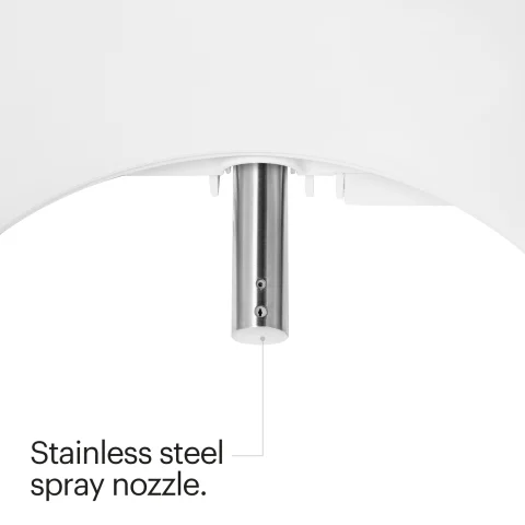 Stainless steel spray nozzle.