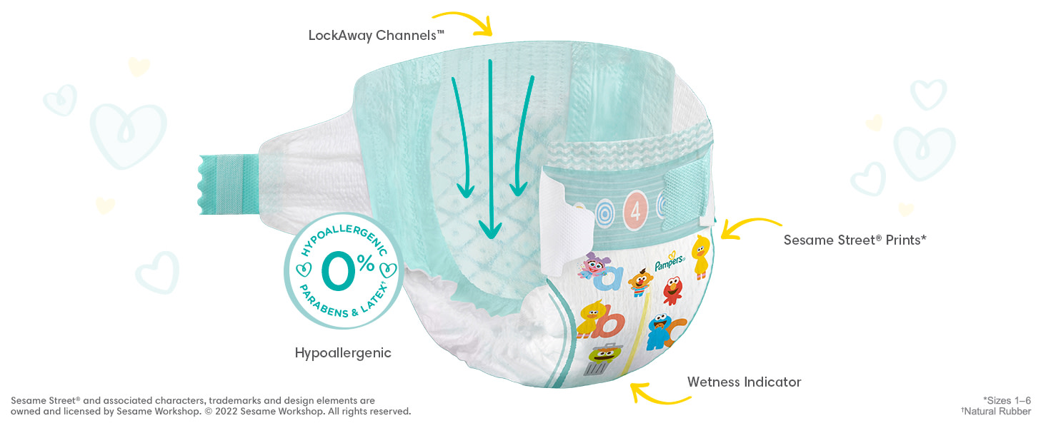 Pampers Baby Dry Diapers Size 5 (27+ lb), 24 Ct.