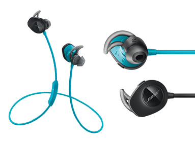 Bose SoundSport Wireless Bluetooth Earbuds, Aqua - Walmart.com