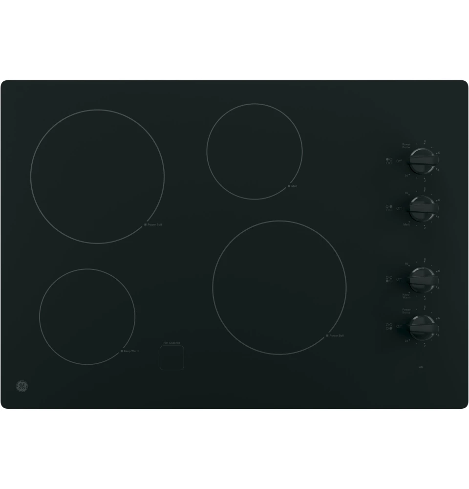 Ge 30 white electric cooktop new arrivals