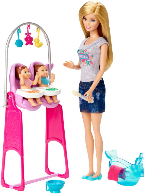 Barbie Careers Twin Babysitter Doll Playset Toys R Us Canada