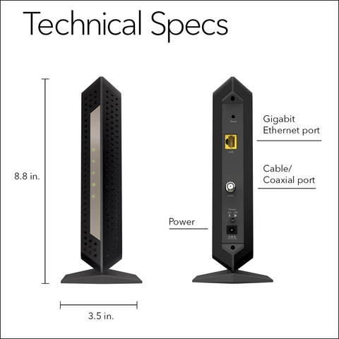 Netgear CM1000 outlet Cable Modem