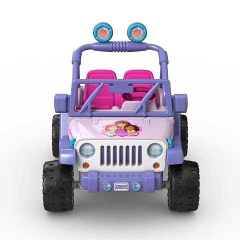 Power Wheels Nickelodeon Dora and Friends Jeep Wrangler 