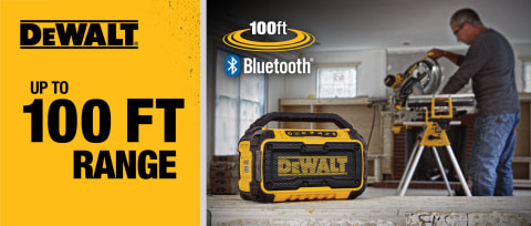 DeWalt 2862993 Lithium-Ion Jobsite Bluetooth Speaker