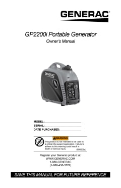 Cusco pas Lil Generac® 1,700 Running 2,200 Starting Watt Gasoline Inverter Generator at  Menards®