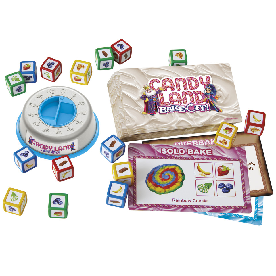 Candy Land Bake Off Board Game, Preschool Games for Kids and Family Ages 5  and up, 2-4 Players - Walmart.com