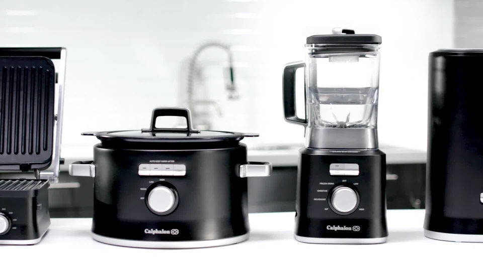 thumbnail video image 7 of Calphalon Precision Control Multi-Grill - Matte Black, 7 of 7