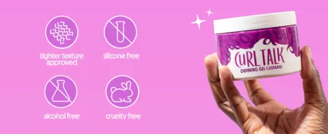 Curl Talk Defining Gel Custard