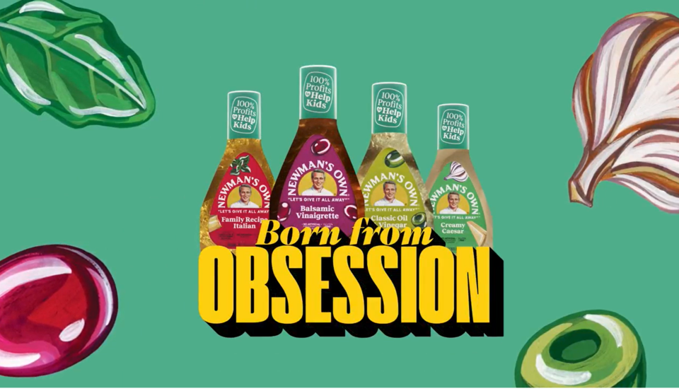 thumbnail video image 2 of Newman's Own Lemon Basil Vinaigrette Dressing 16 fl oz, 2 of 7