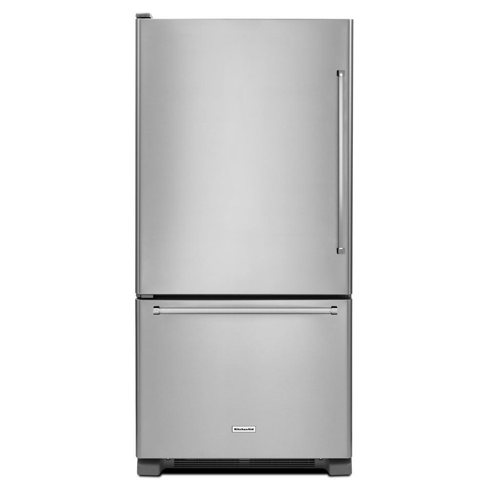 Kitchenaid white deals counter depth refrigerator