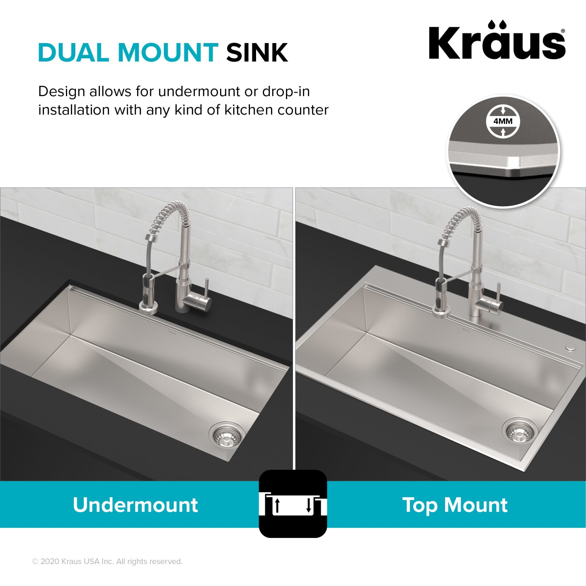 Kraus 33 All In One Workstation Sink And Faucet Combo Costco