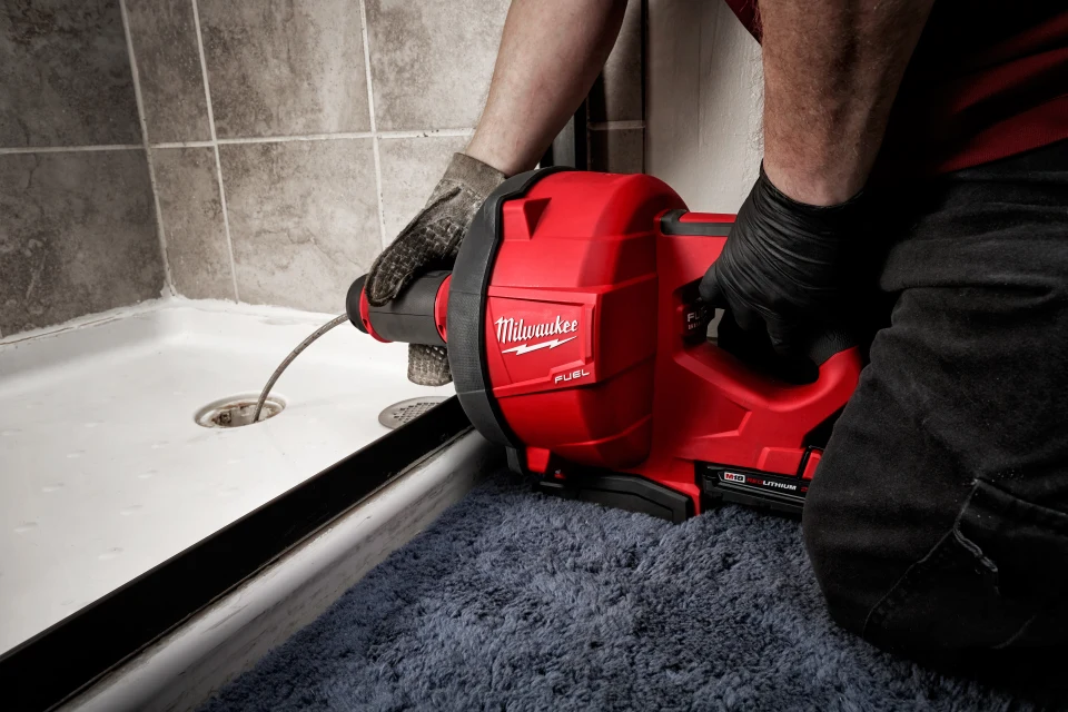 Milwaukee Tool - M18 FUEL™ Drain Snake w/ CABLE DRIVE™ with 5/16
