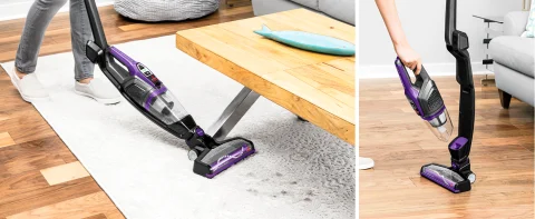 2-in-1 Cleaning Capabilities