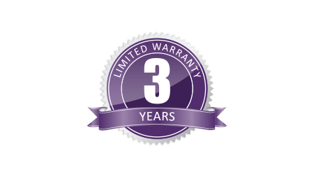 3-Year Warranty