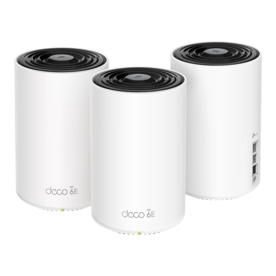 TP-Link Deco XE75 Pro(3-pack) Whole Home Wifi White - Newegg.com