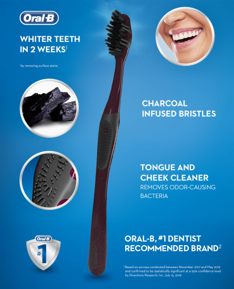 oral b charcoal toothbrush