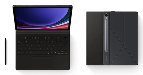 Samsung Galaxy Tab S10 FE+ Book Cover Keyboard AI Key Black - Best Buy