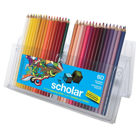 School Smart Professional Colored Pencils, Assorted Colors, Pack of 480 
