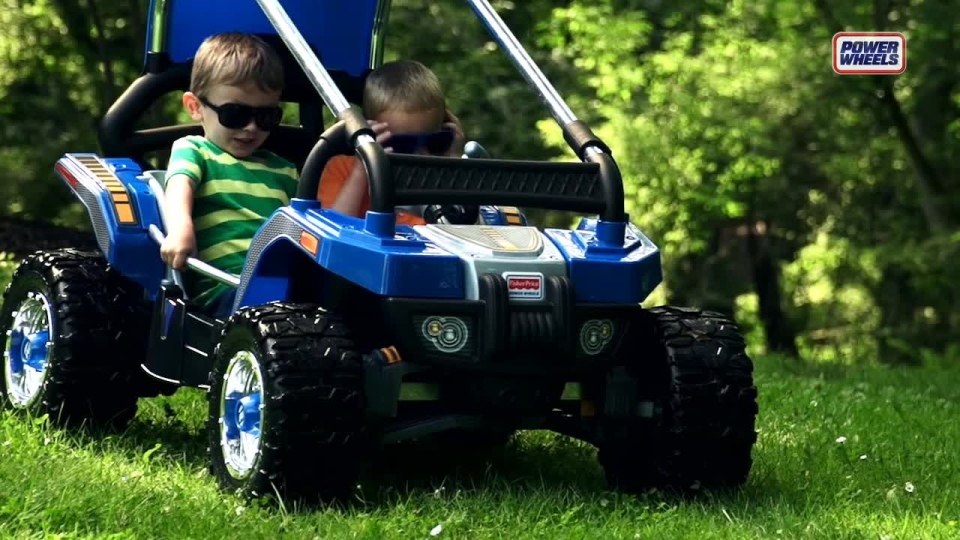 Fisher Price ***fast Track***fp Power Wheels Baja Ext