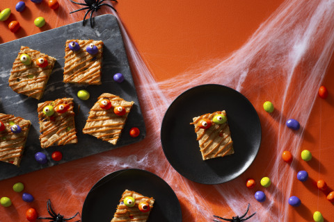 Ghoulish Dark Chocolate Peanut M&M Cookies — Volk Sweets