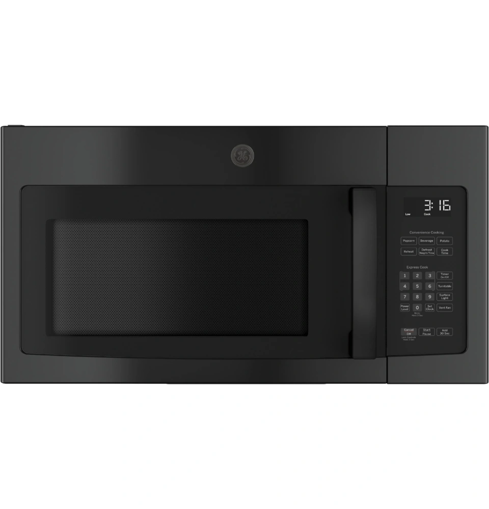 GE JNM3163RJSS GE 1.6 Cu. Ft. Over the Range Microwave Oven with Recirculating Venting JNM3163RJSS Clark s TV Appliance Inc