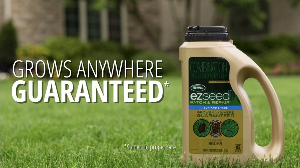 thumbnail video image 2 of Scotts EZ Seed Patch & Repair Bermudagrass 20 lb., 2 of 12