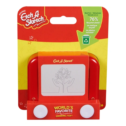 Etch A Sketch Pocket Sustainable Version Walmart
