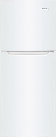 Frigidaire - FFET1022UW - 10.1 Cu. Ft. Top Freezer Apartment-Size  Refrigerator-FFET1022UW