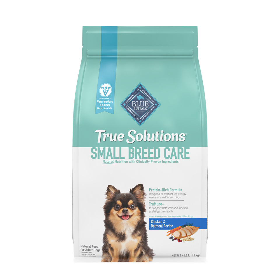 thumbnail video image 2 of Blue Buffalo True Solutions Small & Mighty Small Breed Dry Dog Food, Chicken, 4-lb. Bag, 2 of 13