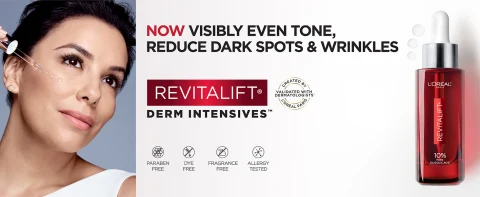 6 L'oreal Revitalift Derm Intensives 10% Glycolic Acid Serum store 1oz. Fragrance Free