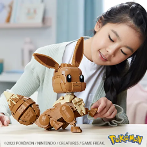 Pokémon Mega construx Jumbo buy Eevee and Jumbo Pokeball